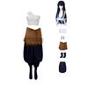Costumi di Halloween per Donna Anime Demone Hashibira Inosuke Cosplay Maschera di Maiale Pantaloni con Bende Kimetsu no Yaiba Parrucca Completo