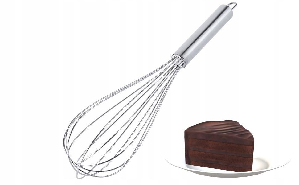 KADAX Fouet Batteur Pour Oeufs Mousse Fouet Cuisine Fouet Acier 30cm