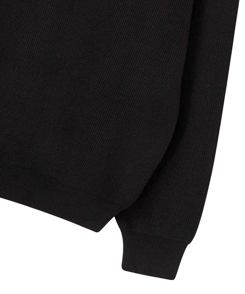 THE GREEN LAB Hazzi Round Oversized Knit [Black]