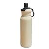New Stylish High-Capacity Thermos Cup Made of 316 Stainless Steel, Cute Insulated Water Bottle with Straw for Children and Students