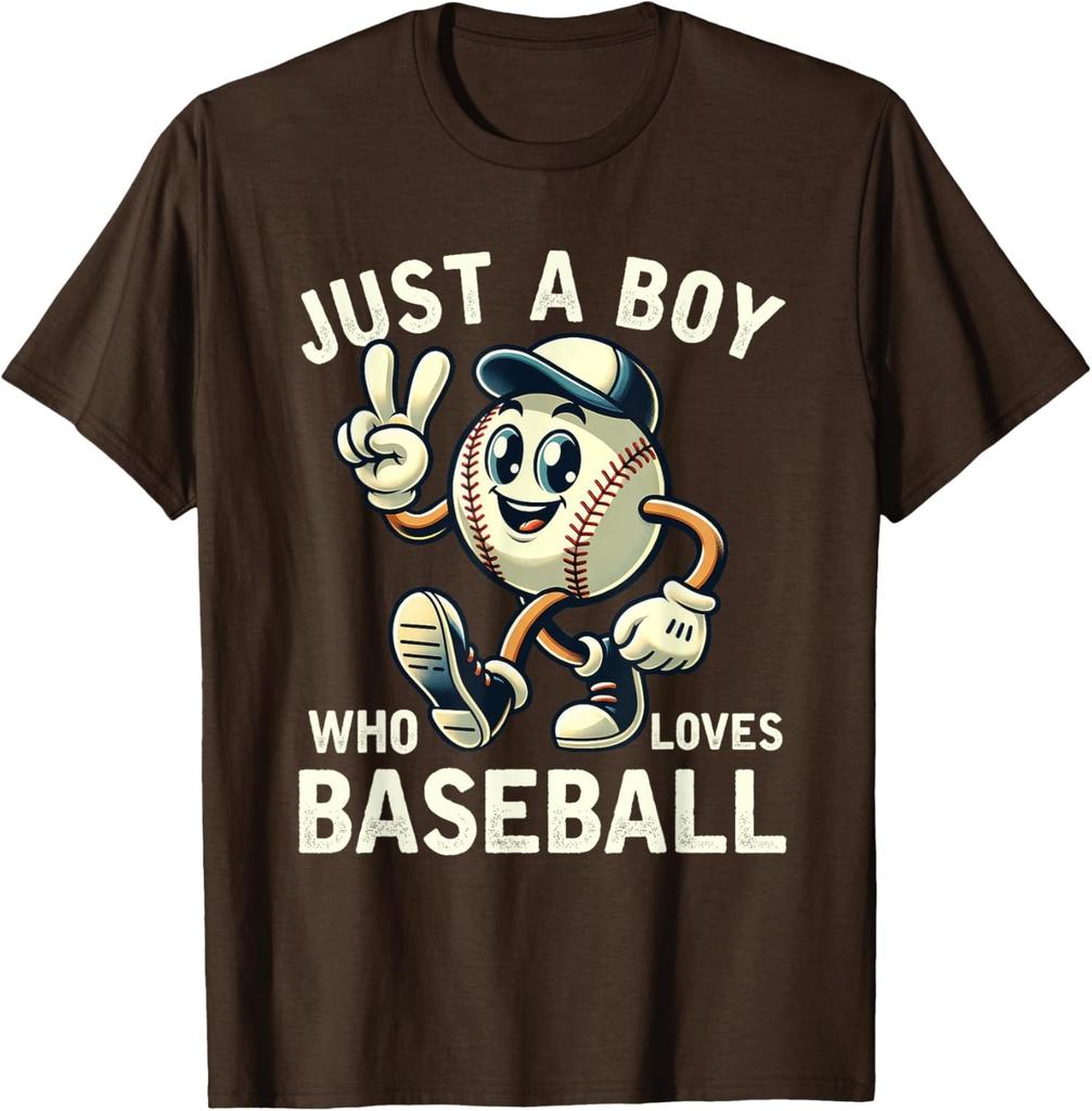 Just a Who Loves Baseball Design Funny Love Baseball Unisex T-Shirt