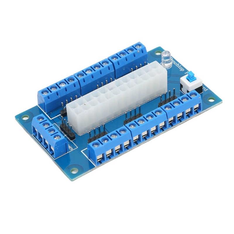 24/20pin Power Supply Breakouts Board Module Power Adapter Board Module Terminals Block Breakouts Module