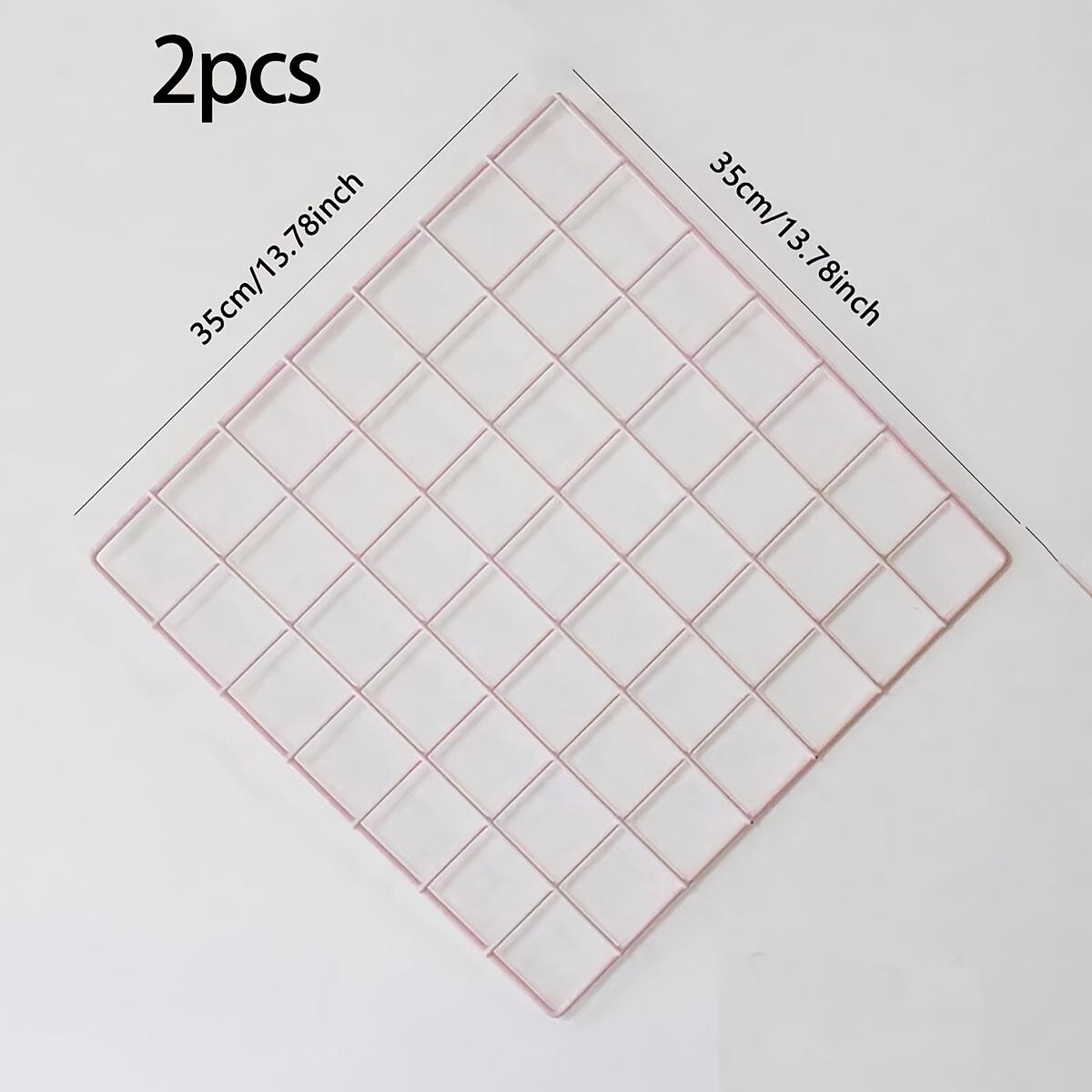 

2 шт. - Металлическая сетчатая панель для фотостены, декоративная железная крашеная стойка для дисплея, украшение дома и художественная подвесная рамка, фотостена