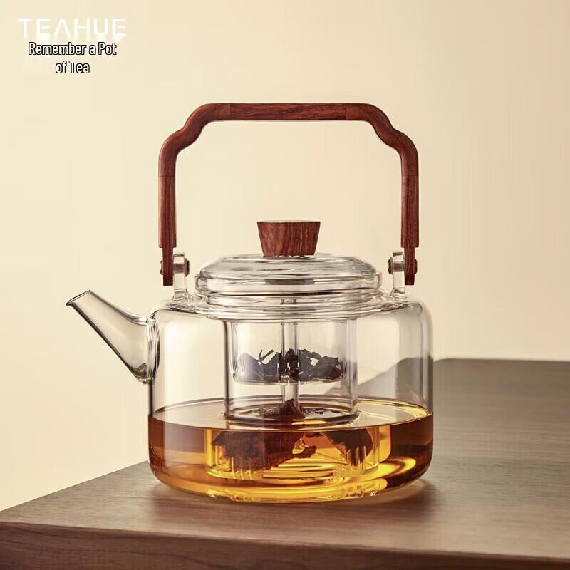 YIHUTEA Heat-Resistant Glass Teapot