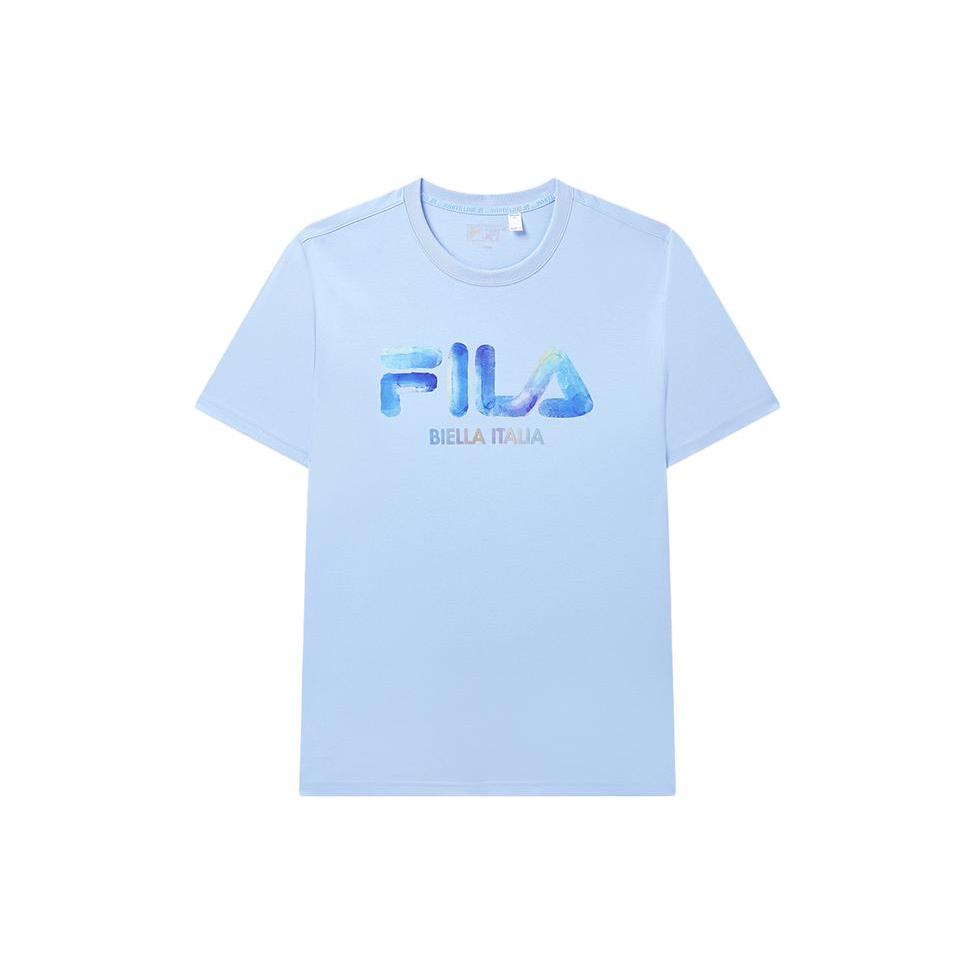 

New FILA T-Shirt Men s Hanging Clock Blue F11M328114F-LB L