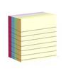 100Pcs/set Sticky Notes - 4-Color Memo Pads, Tearable for Office, Home & School, Perfect for Holidays & Gifting