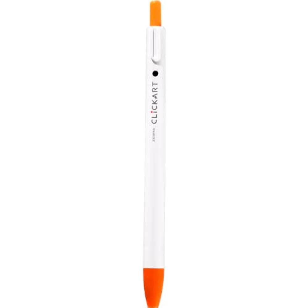 Zebra Water-based Pen Clickart Orange WYSS22-OR