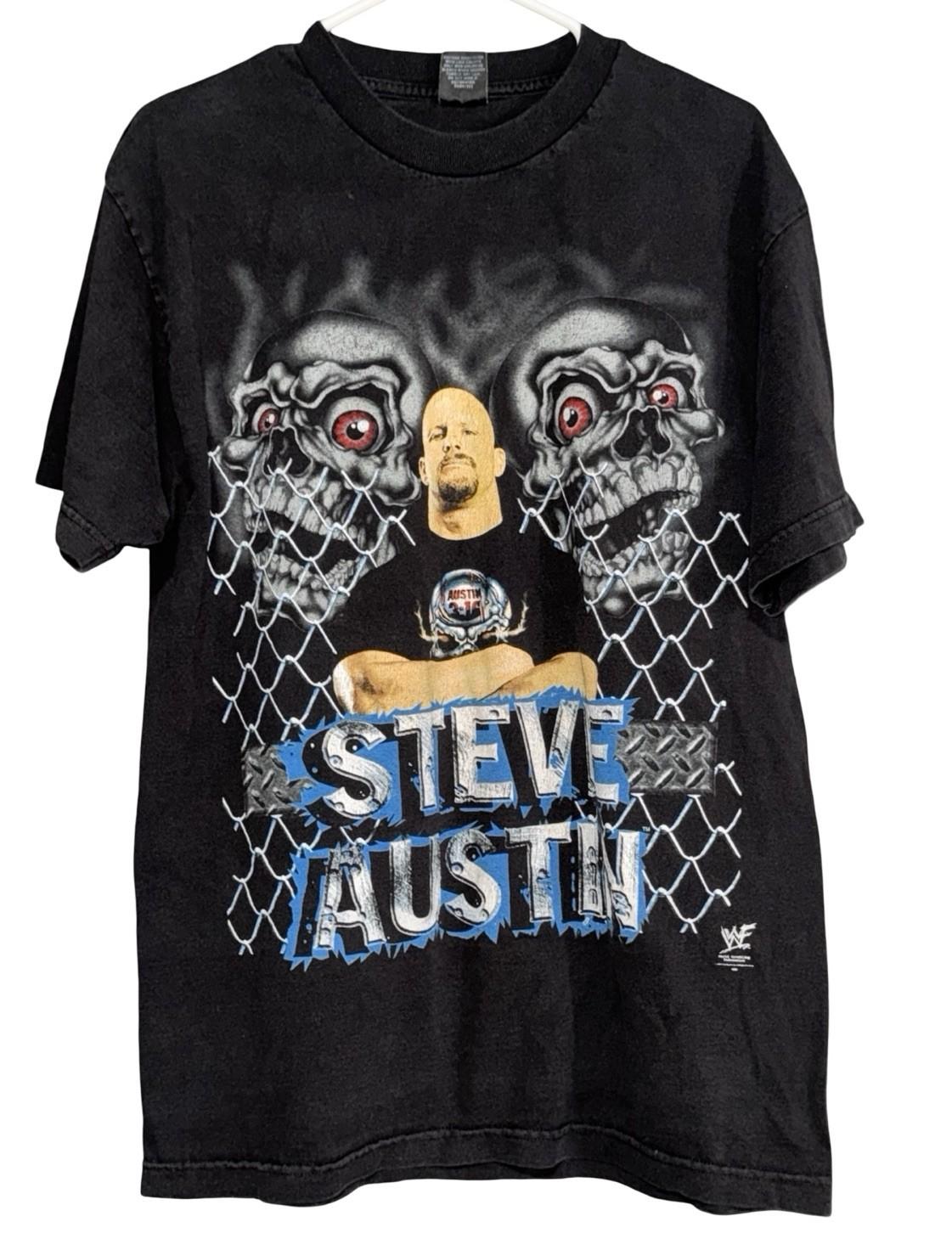 Stone Cold Steve Austin Shirt 1999 PROFESSIONAL HARDCORE WWF WRESTLER Large Unisex T-Shirt XL
