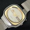ORIENT AUTOMATIC JAPAN 46941 MENS VINTAGE WHITE COLOR DIAL WATCH a704848-1