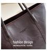 Versatile Retro Tote Bag - Large-Capacity Shoulder Bag for Commuting and Leisure, Korean Style