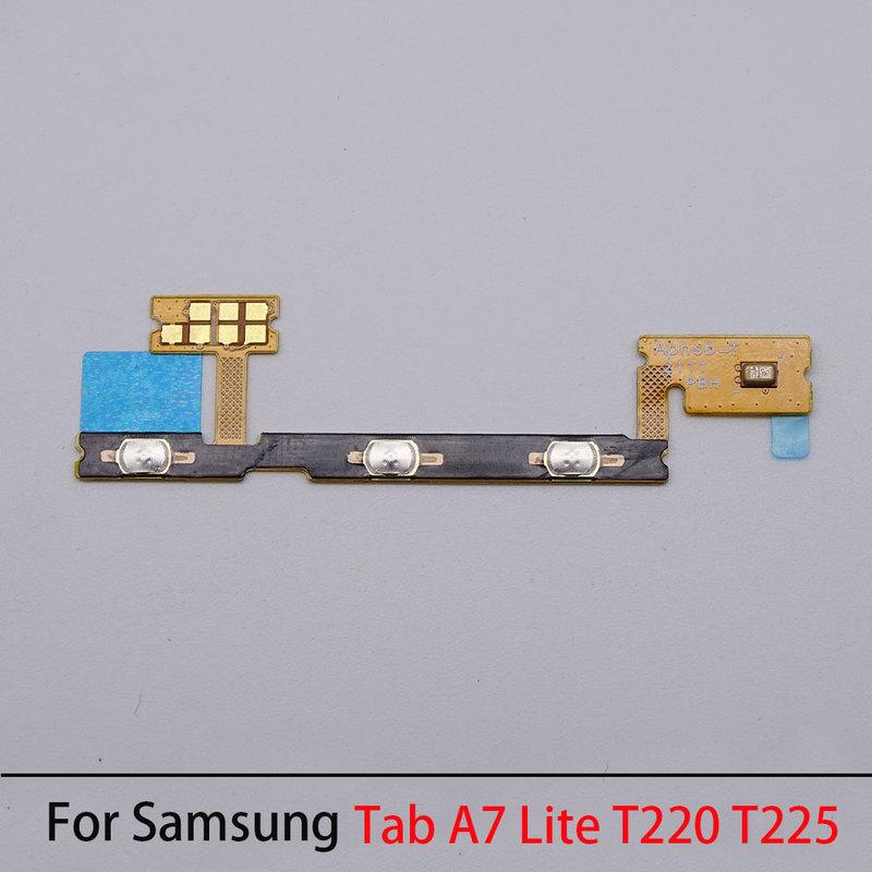 Top Quality For Samsung Galaxy Tab A7 Lite 2021 8.7 T220 T225 Power On Off Volume Button Switch Flex Cable