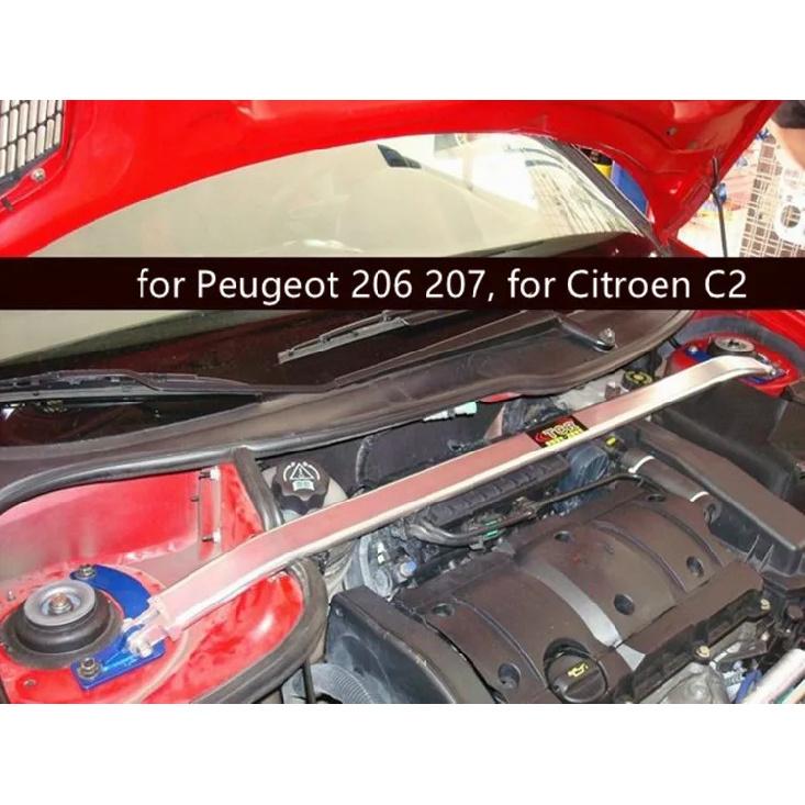 Suspension System TTCR-II for Peugeot 206 207 for Citroen C2 Strut Bar Aluminum Balance Bar Stabilizer Bar Modified Hood Damping
