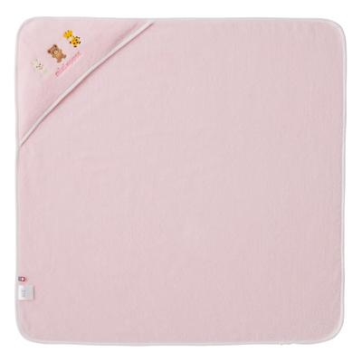 Babybadewanne Hergestellt in 80 x 80 Geburt Baby Babybadewanne Einfaches Rosa [MIKI HOUSE] Handtuch, Bad, 100% Baumwolle, Tier, Japan, cm, Vorbereitung, Jungen, Mädchen, Babys,