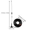 UT-106UV Female Car Antenna with Magnetic Base Comes with Female Connector Antenna for Walkie Talkies Two Way Radio
