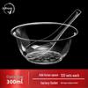 JinWuyuan Disposable Crystal Plastic Bowl & Spoon Set