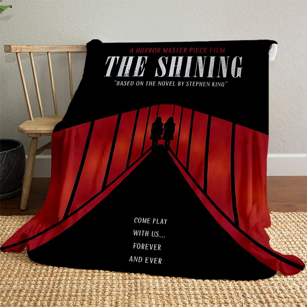 1PC Horror Master Piece Film Outdoor Flannel Blanket Soft Plush Decor for Picnics, camping,Bedroom, Playroom, Office, or Lunch Break1134A