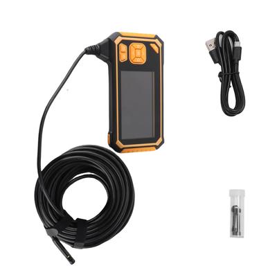 Endoscope Camera 8mm Dual Lens 1080P HD 4.3 Inch Color LCD Screen Borescope Inspection Camera with Light for