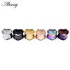 Alisouy 2 pezzi 8mm-30mm Acciaio Inossidabile 316L Amore Cuore Tunnel Auricolari Plug Expander Stretcher Gauge Orecchini Gioielli Piercing Corpo