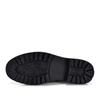 British Retro Men's Handmade Leather Shoes with Distressed Big Toe Cap and Thick Sole