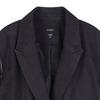 LAP Suede Cut-Out Contrast Boxy Jacket As3Lz865