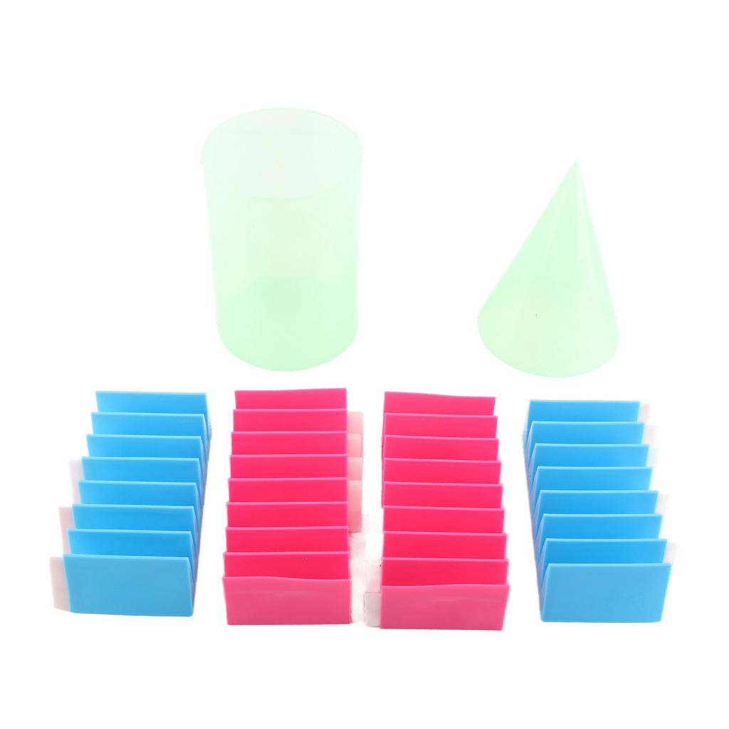 Geometric Shapes Volume Demonstrator Cylindrical Cone Shape Model Teaching Tools