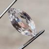 CERTIFIED 21 Ct Natural Ceylon White Sapphire Marquise Shape Loose Gemstone