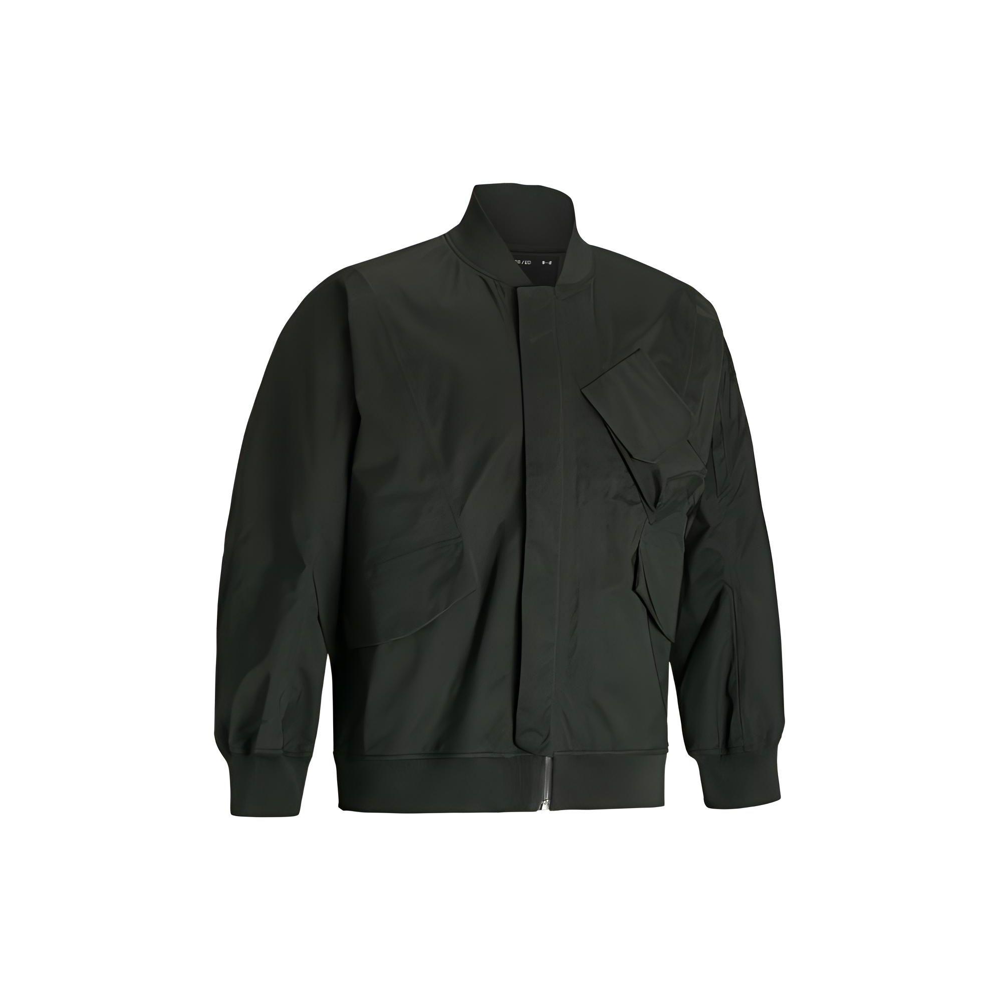 

Under Armour Solid Color Zipper Loose Multi-Pocket Casual Jacket Men Jackets Baroque-Green 1387989-310 L