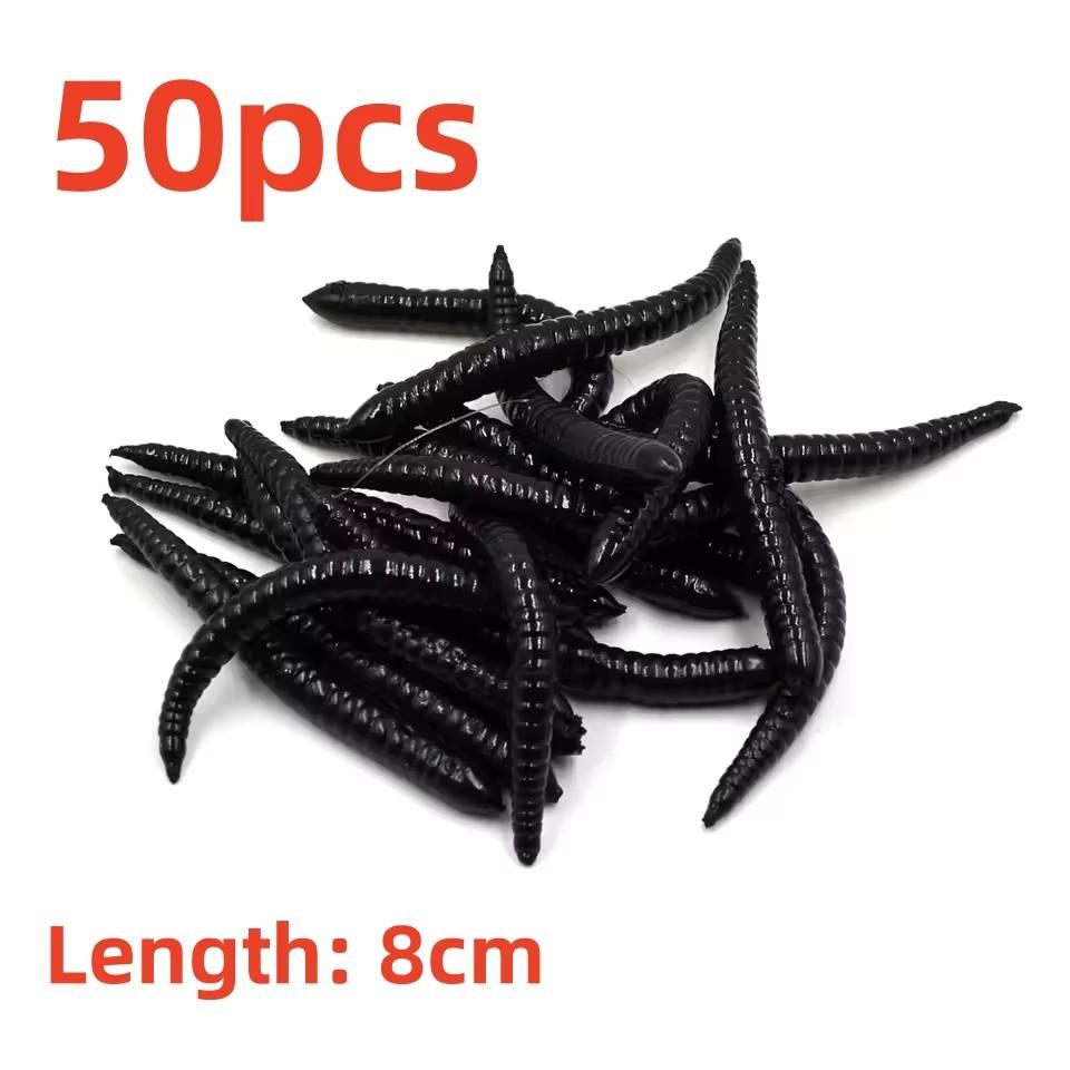 Приманка Красный червь Реалистичный Силикагель Рыбный Искусственный Красный червь Наживка для дождевого червя Погружаемая Симуляционная Приманка Pesca Розыгрыш Игрушка-дождевой червь