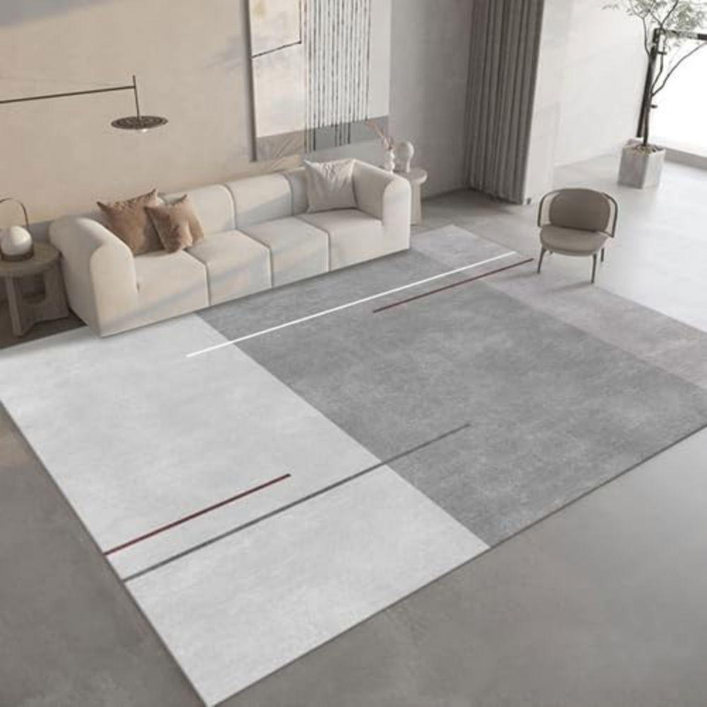 Geometric Style Carpet - Durable And Easy To Clean For Living Room Floor Mat - Bedroom And Study Home Decorative Pad