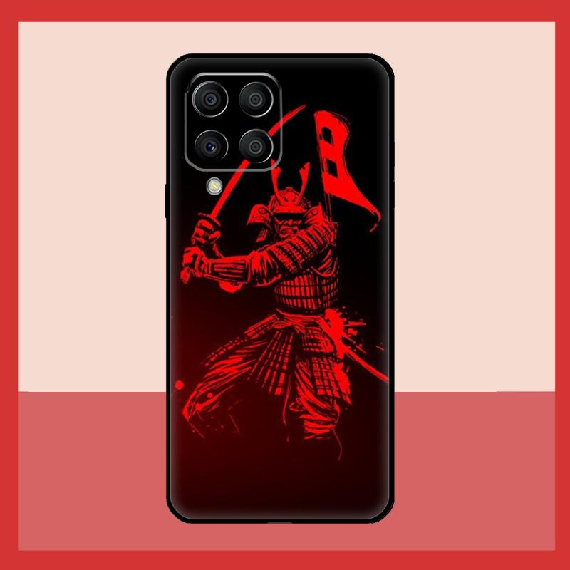 Samurai Mask Demon Case For Samsung Galaxy M56 M12 M06 M32 M52 M35 M55 M15 M11 M13 M14 M16 M36 M31 M53 M34 M54