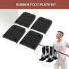 Rubber Antislip Stilts Foot Pad for Enhances Grip Stability In Indoor Decoration Outdoor Performances Includes 16 Screws