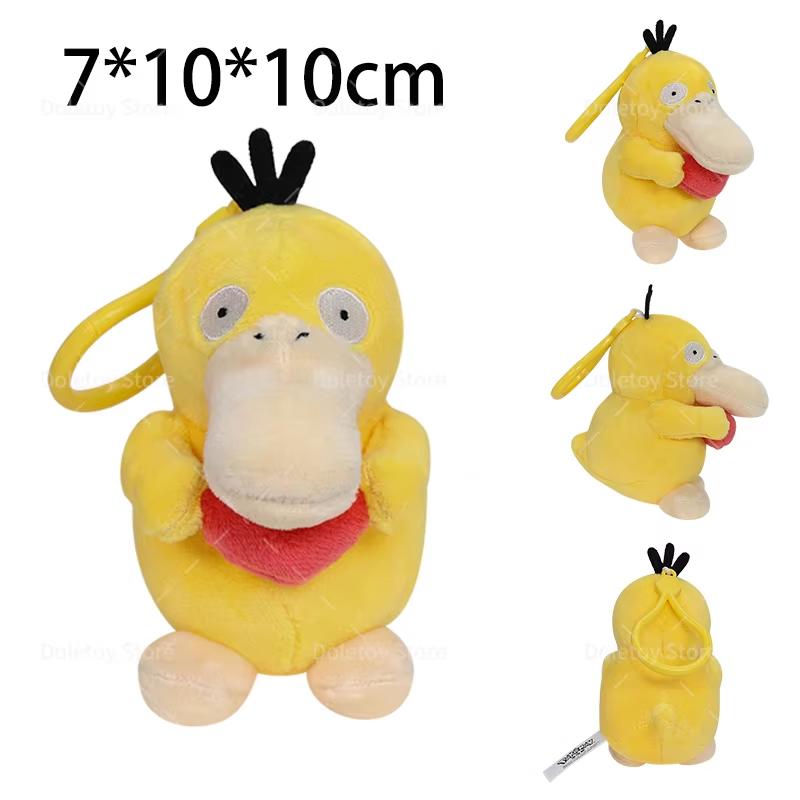 32 Styles Original Pokemon Plush Keychain Pikachu Bulbasaur Gengar Mimikyu Plusle Minun Cute And Charming Backpack Pendant Keyring Present