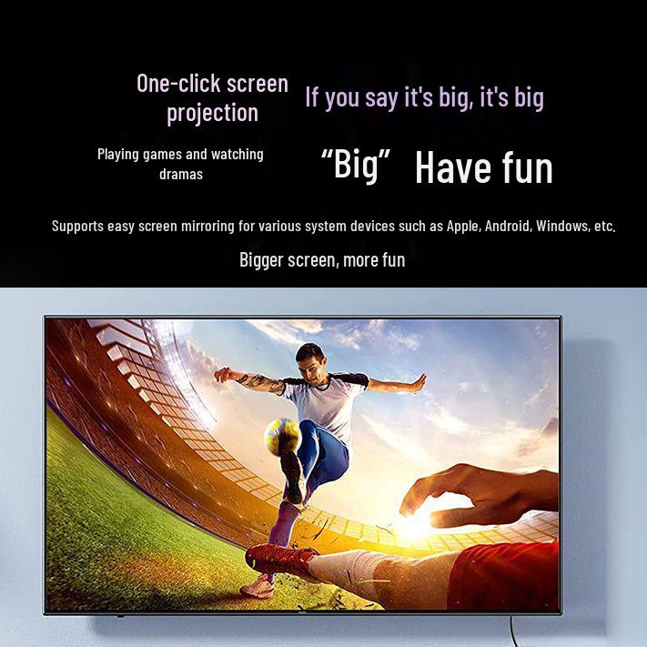 4K Ultra HD Smart Projector with Daylight Visibility, Bluetooth, and 5G Screen Casting for Home Theater