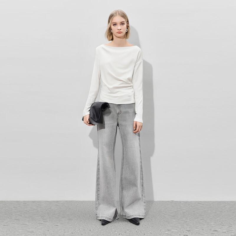 Her Figure Off-Shoulder Knit Sweater