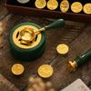 Sealing Wax 1 Set of Spoon Sealing Wax Furnace Stove Pot Seal Decorative Craft Gift Solid Wood Wax Stamp Craft Supplie SB002