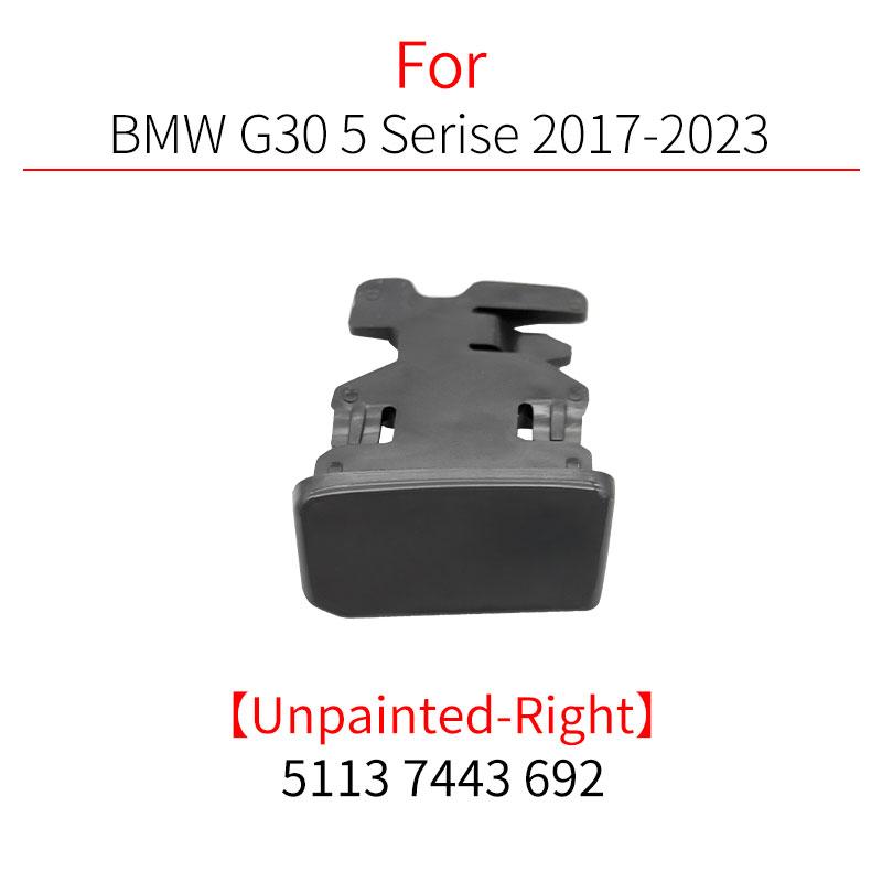BMW 17-23 G30 F90 Автомобиль Левый Правый Накладка Молдинг Рейлинга Крыши Покрытие Водостока Крыши Заглушка Для 5 Серии 520 525 528 530 535i M5 Right Unpainted