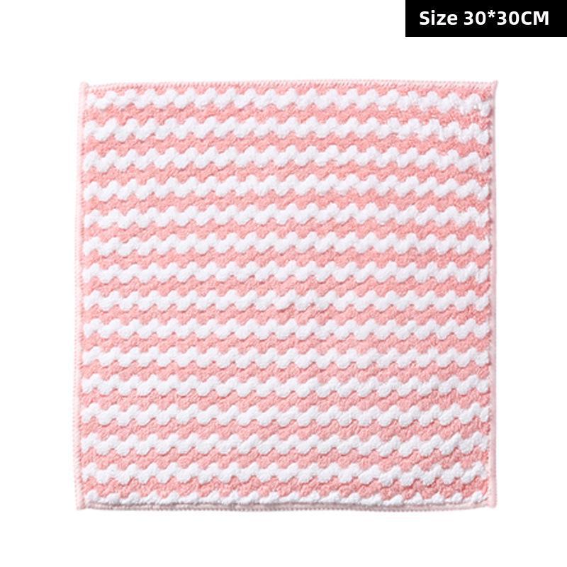 

Впитывающие хлопковые салфетки для мытья посуды: Антипригарные масляные кухонные полотенца для мытья столов и посуды. Cationic 25*25 [lock edge]