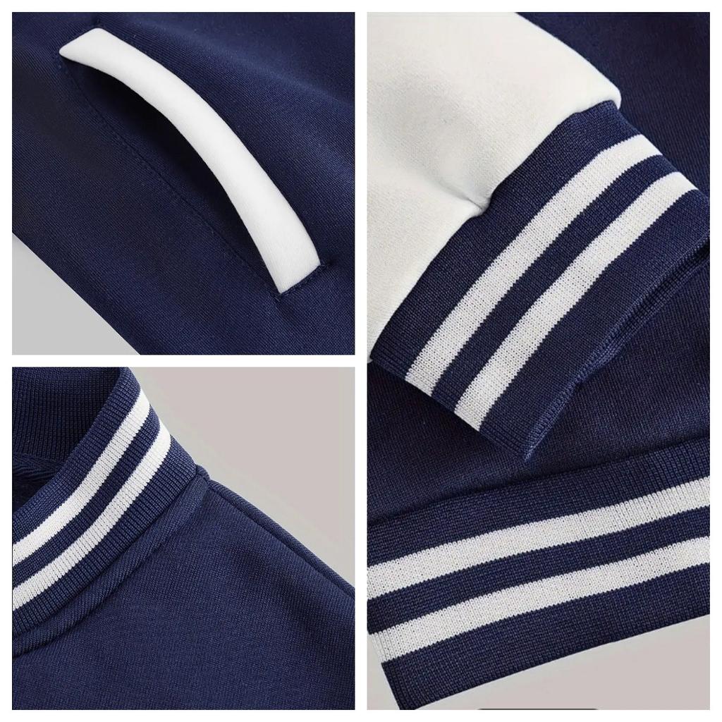 Brooklyn New York 1898 City Letter Printed Man Jackets Preppy Style Baseball Uniforms Casual S-3XL High Street Motion Tops