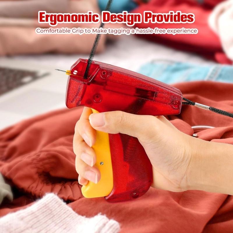 Tagging Maker for Clothing, Retail Price Label Attacher Maker with 1000pcs Barbs Fasteners for Clothing Store Warehouse