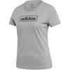 Boxed Graphic Tee Women Tops Gray EI4583
