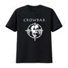 Vintage 90s Crowbar Band Bavlněné Černé Tričko Lebka Křížové Kosti Trnový Design Všechny Velikosti K Dispozici Vintage Vyprané Ležérní