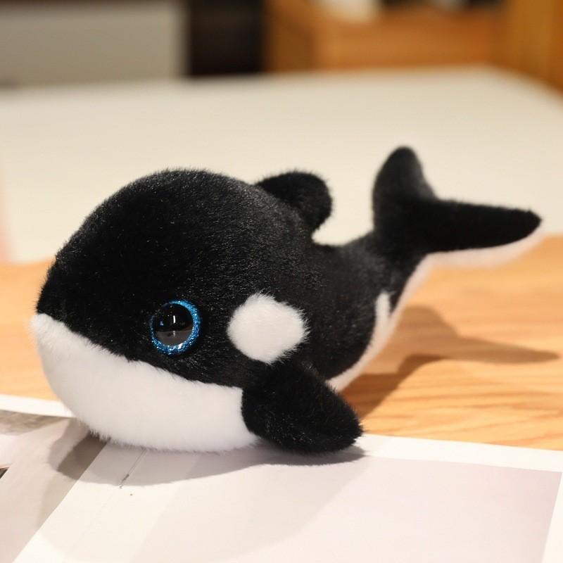 

Clownfish Adorable Turtle Plushies Toy Cartoon Ocean Octopus Shark Crab Kid чёрный