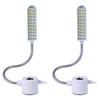 30 LED Sewing Machine Light With Magnetic Base And Flexible Gooseneck, Portable Work Light 4Pack EU Plug