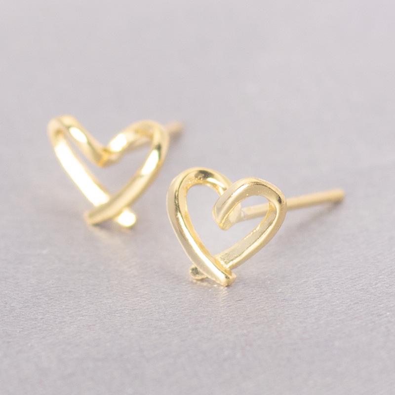 Modne koreańskie kolczyki sztyfty ze srebra s925: Prosty geometryczny design dla kobiet - 25 najlepiej sprzedających się stylów