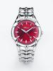 Men's Fashion Watch Unique Petal Design with Luminous Stainless Steel Quartz Watch Birthday Gift