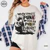 Comfort Colors® Punk Bookworm Reading Shirt, Book Nerd Tee, Public Library Tshirt, Librarian Humor T-Shirt, Bookish Tee, Punk Rock Tshirt