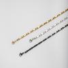 Light Luxury Stainless Steel Square Box Chain Necklace: Versatile, Simple, Fashionable