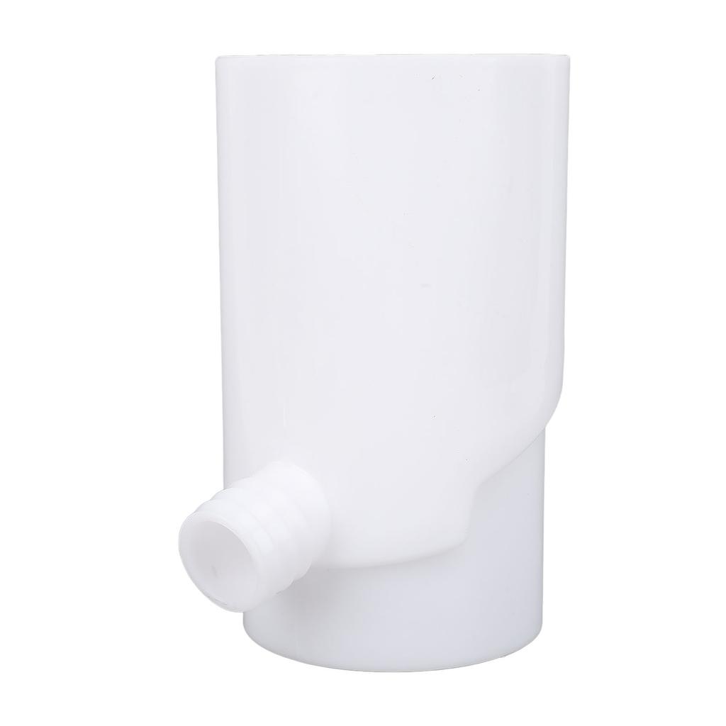 10cm Rainwater Collection System Efficient Round Downspout Diverter for Irrigation Systems Aquariums White