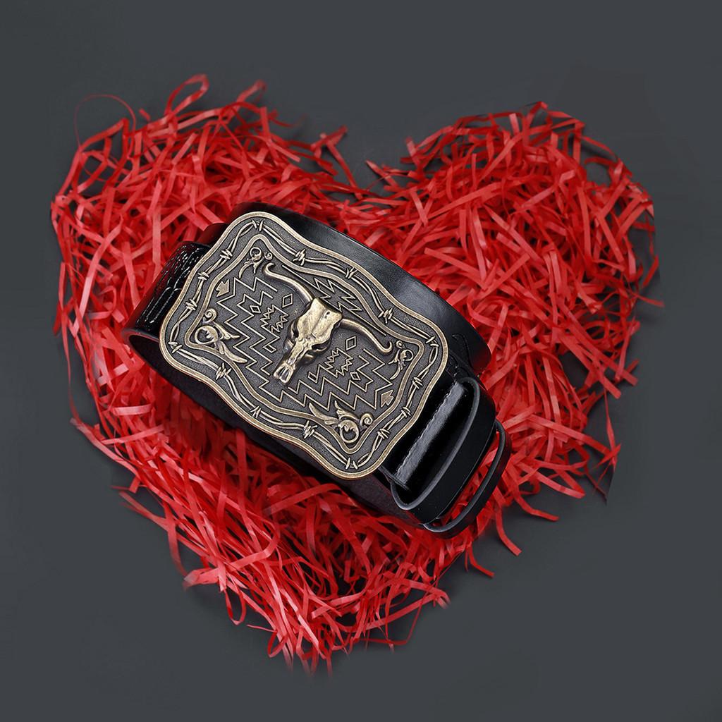 

Cowhead Мужской Современный Ремень Шикарная Мода Новый Повседневный Мужской Ремень Универсальный Утягивающий