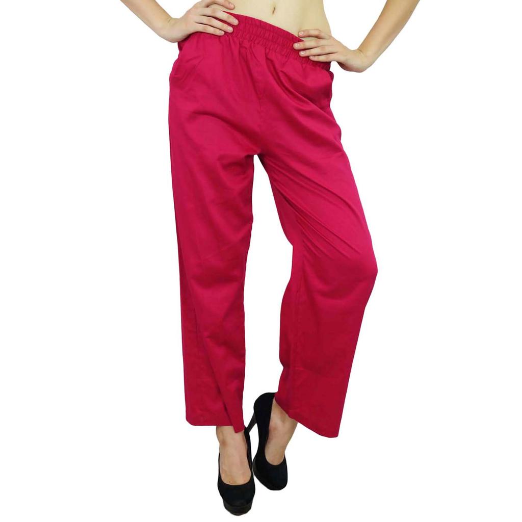 Bimba Women Long Pajama With Pockets Modal Cotton Night Pyjama Sleepwear